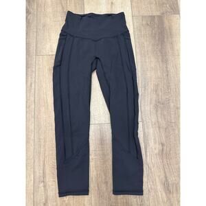 Lululemon All The Right Places Crop Leggings Black size 4
